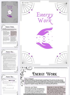 Energy Work Ebook