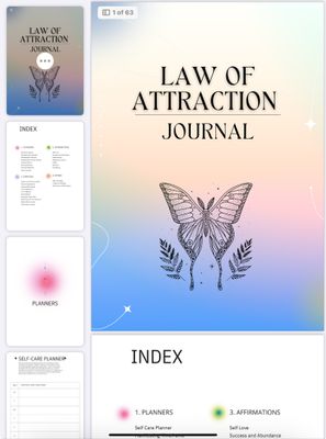 Law of Attraction Journal Ebook