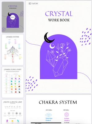 Crystal Workbook Ebook