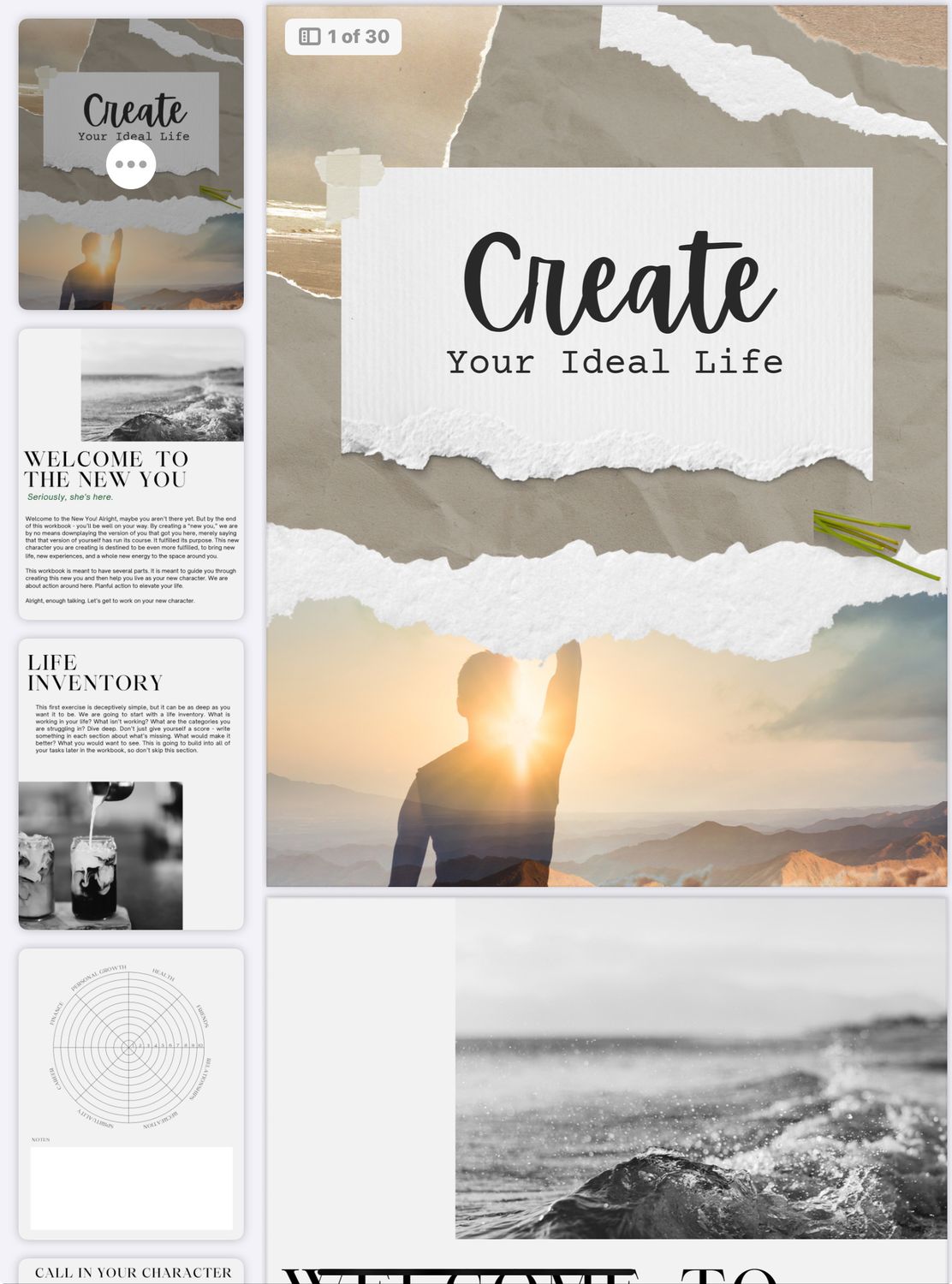 Create your ideal life ebook