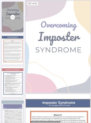 Imposter Syndrome ebook