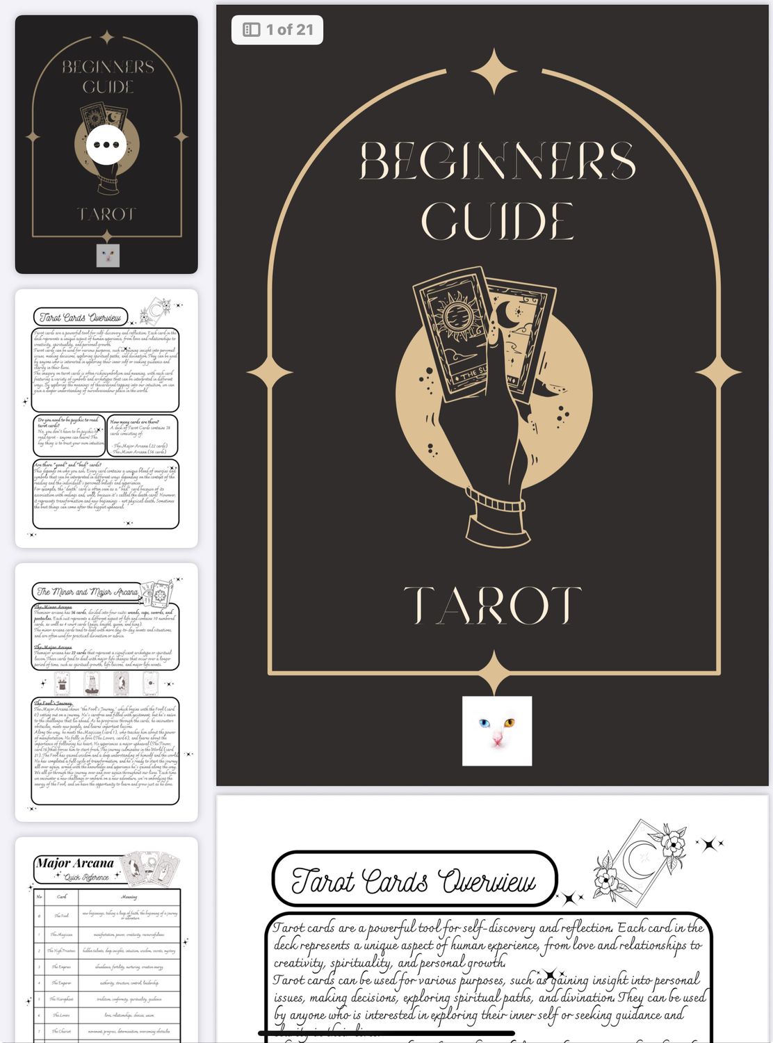 Tarot Beginners Guide Ebook