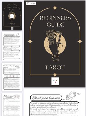 Tarot Beginners Guide Ebook
