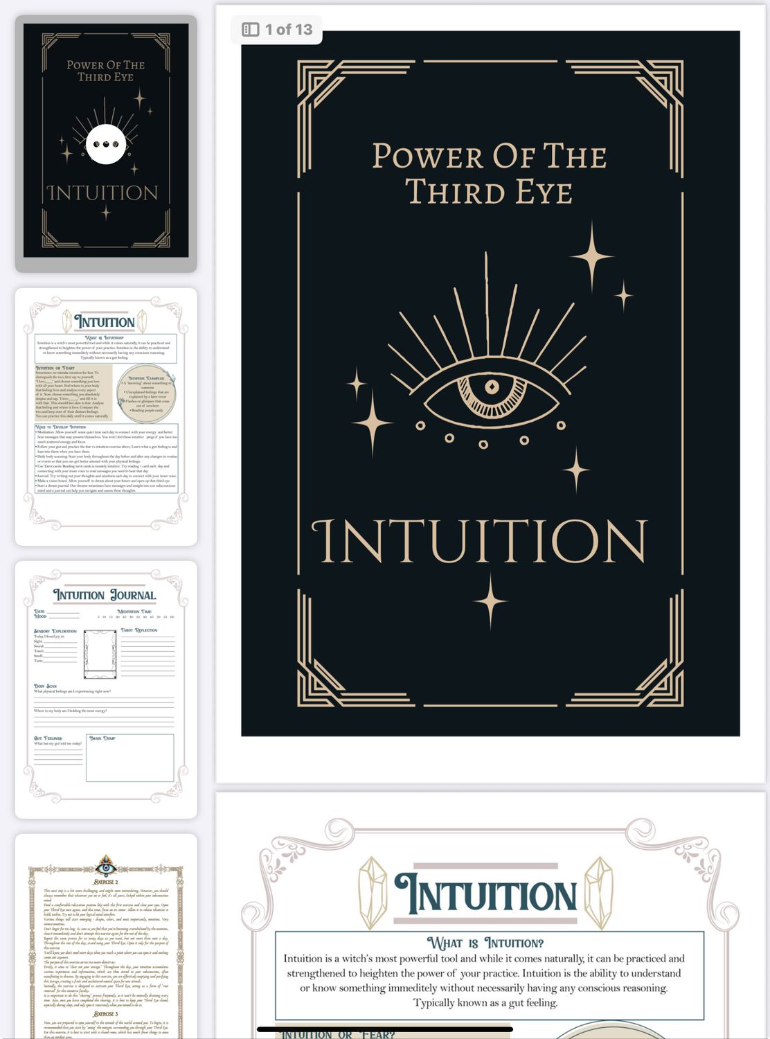 Third Eye and Intuition Ebook