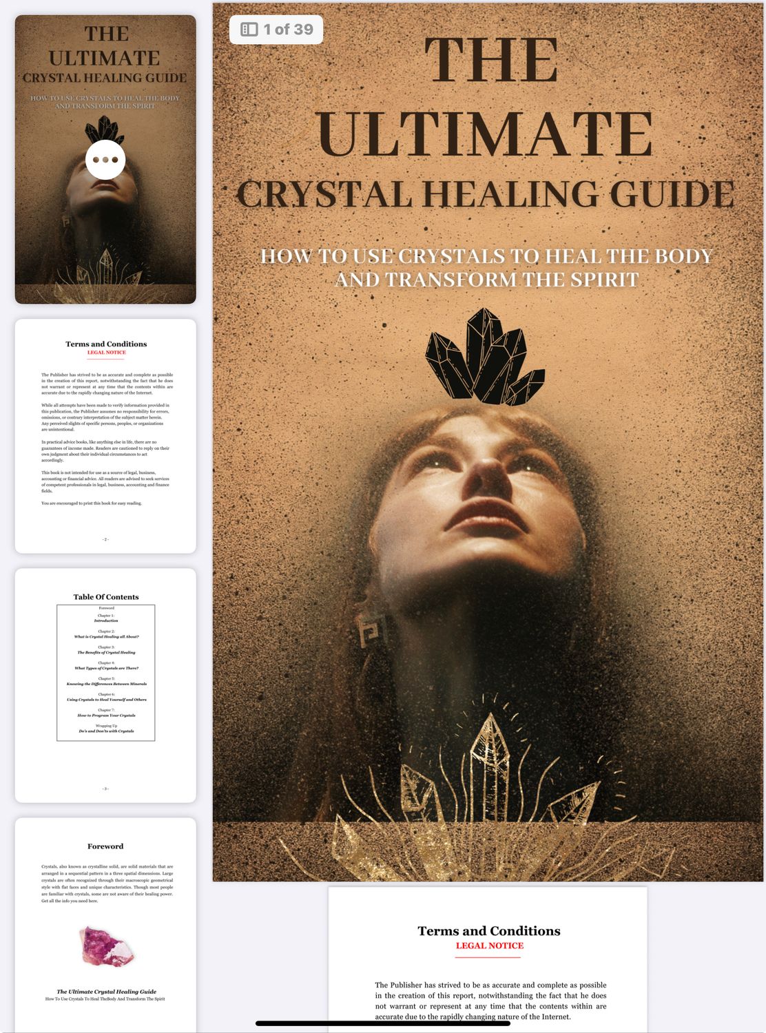 The Ultimate Crystal Healing Guide Ebook