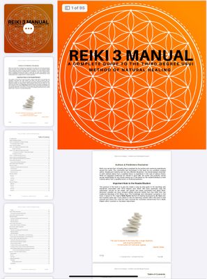 Reiki 3 Manual Ebook