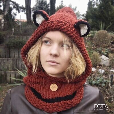 Füles sapka - róka, farkas, maci, jegesmedve