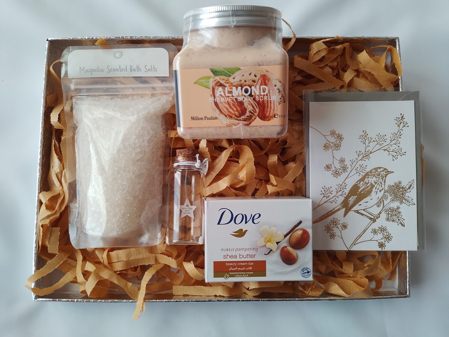 Ladies body care and card set
