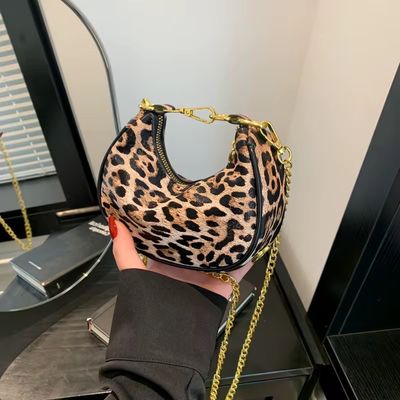 Orchid Light Brown Leopard Print