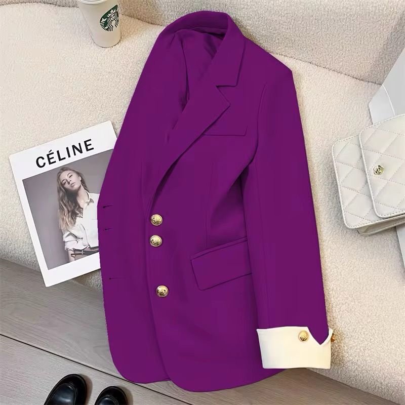 Victoria Blazer Purple