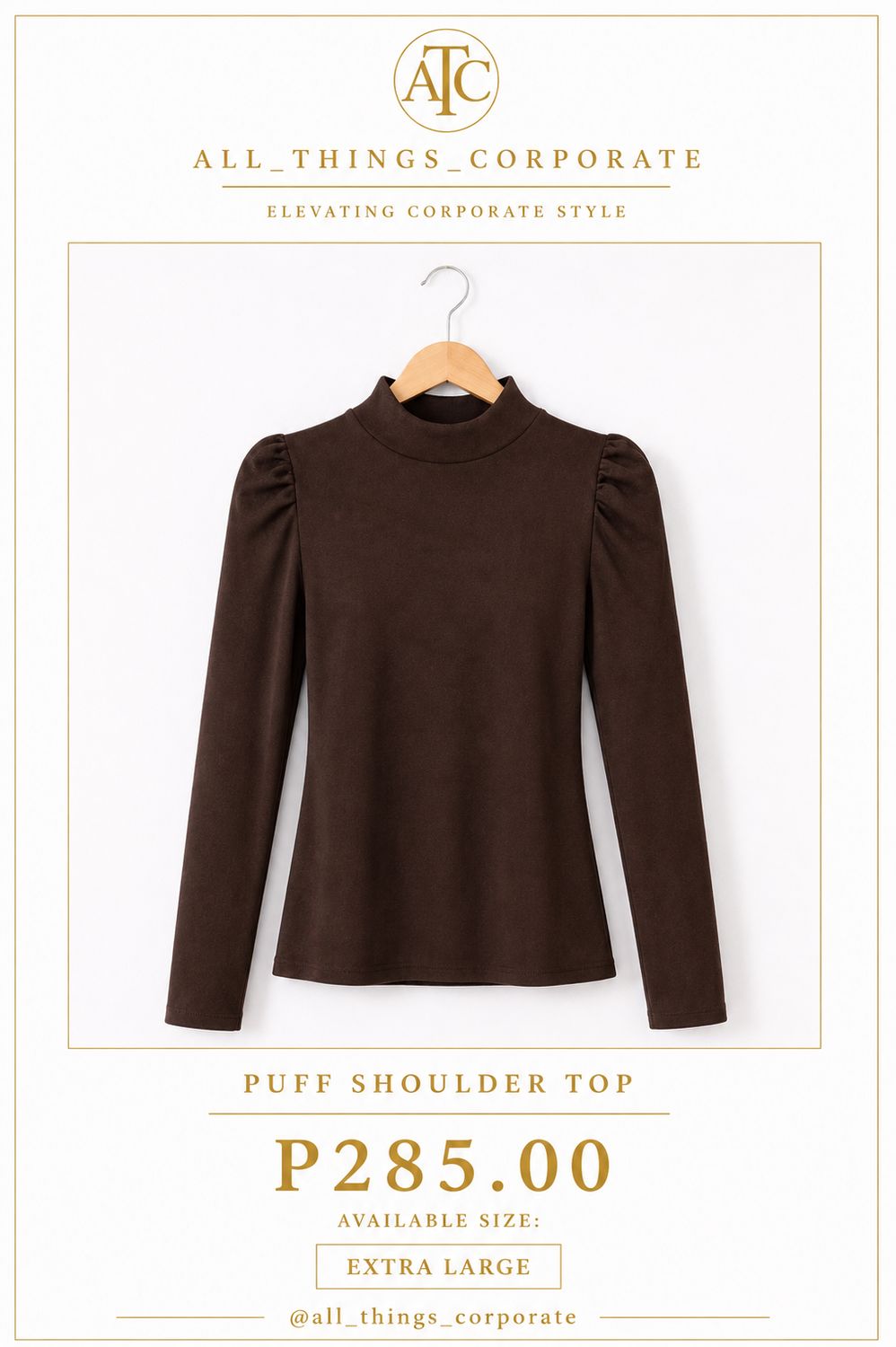 Puff Shoulder Top