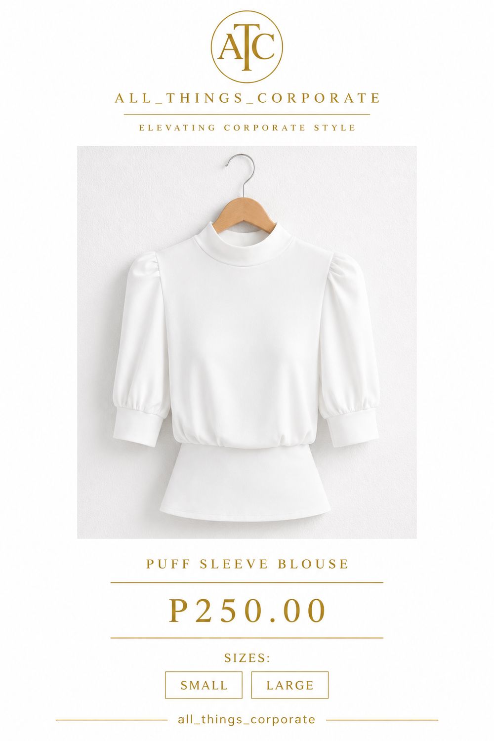 Puff Sleeve Blouse