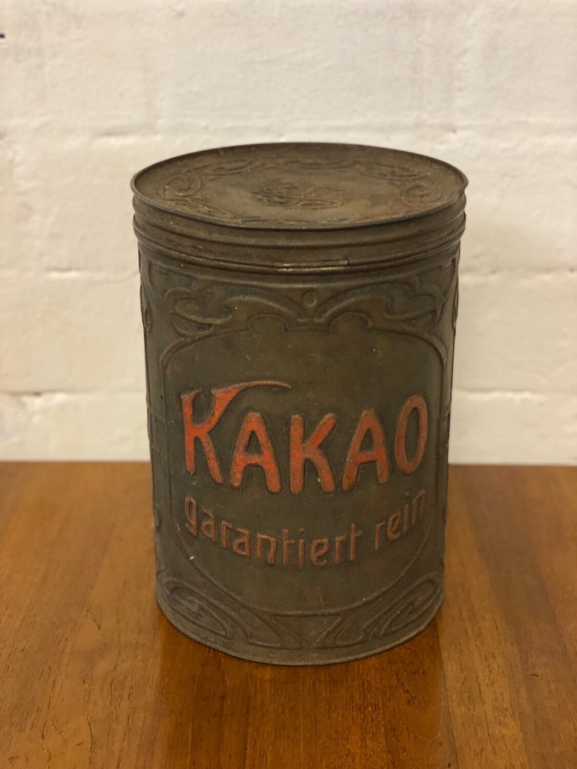 Alte Kakaodose