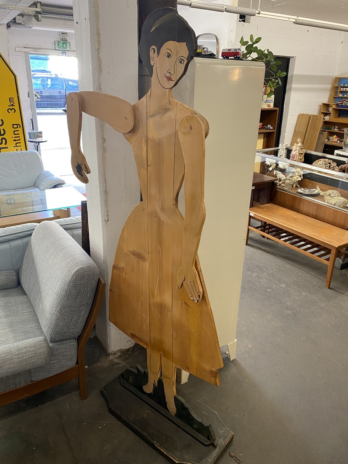 Holzfigur Dekoobjekt