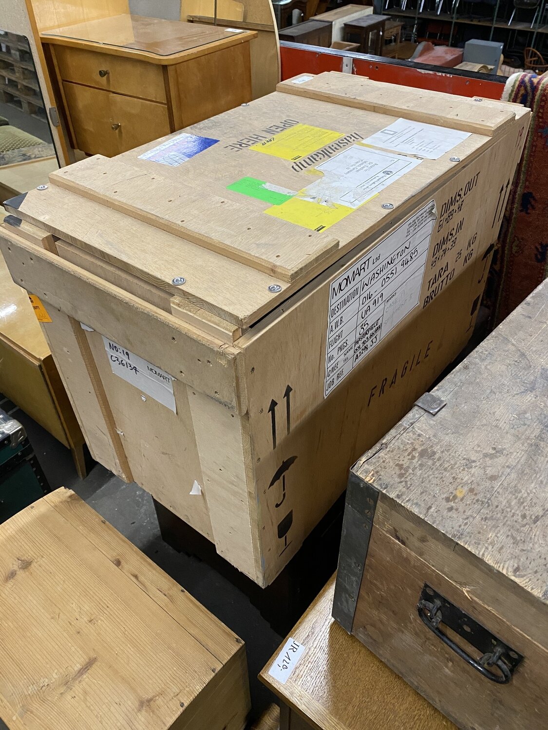 Kiste Truhe Transportbox