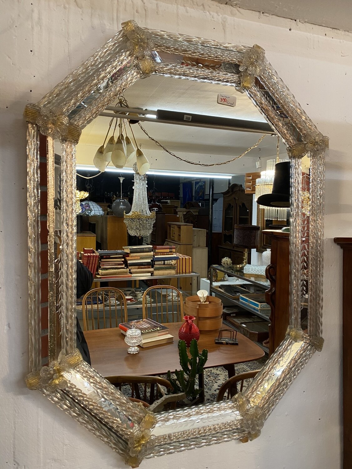 Spiegel Venezianischer Stil Muranoglas