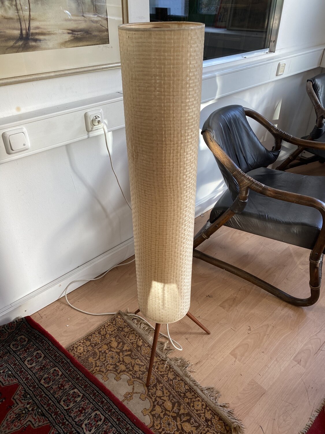 Stehleuchte Teak Rocket Floor Lamp