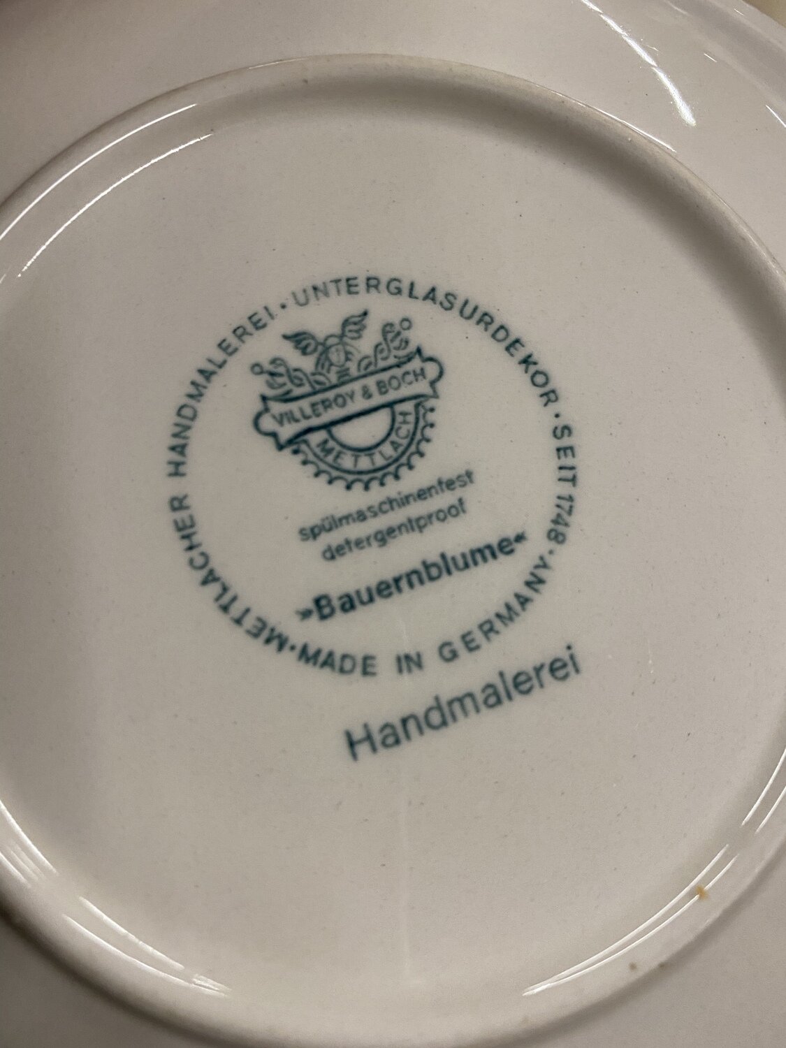 Villeroy &amp; Boch Bauernblume Porzellan Geschirr Service