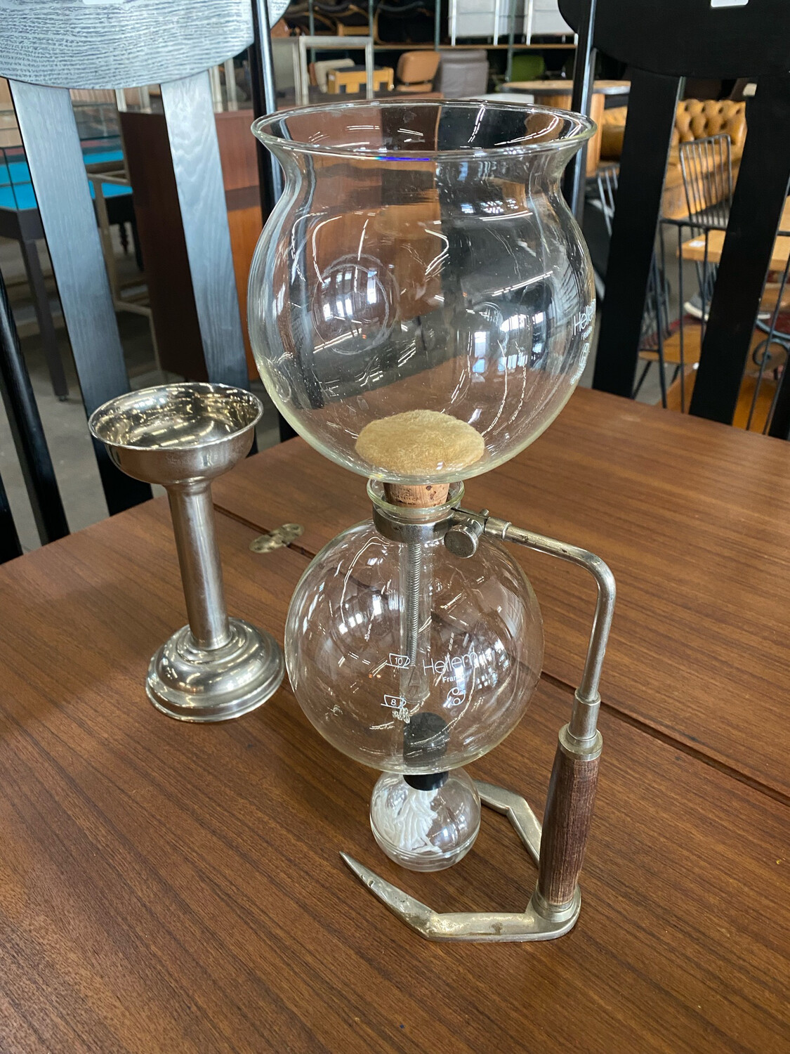 Vintage Hellem France Percolator Kaffeemaschine Drip Coffee Machine