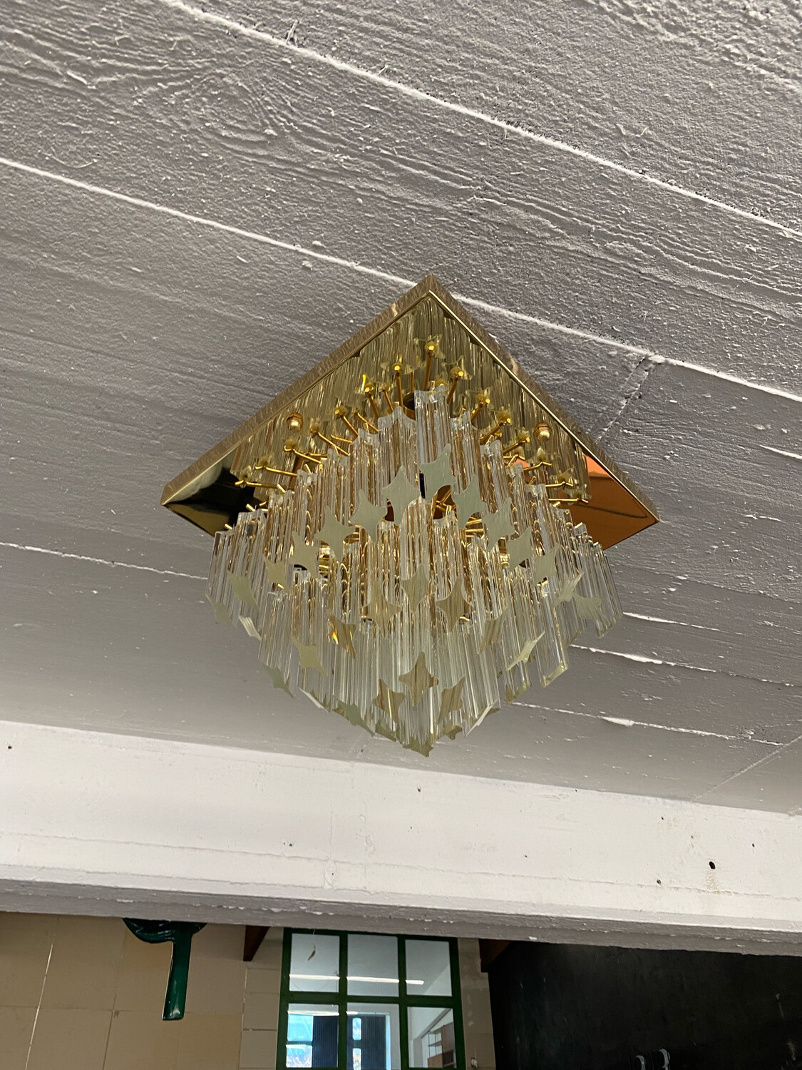 Venini Murano Deckenleuchte Deckenlampe Kronleuchter Muranoglas