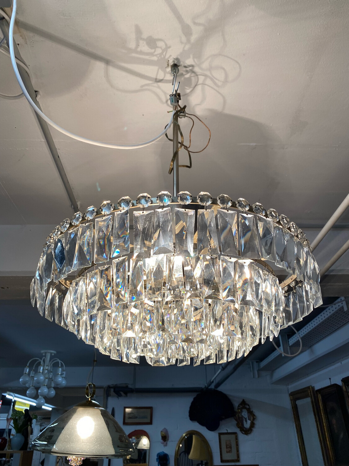 Kristalldeckenlampe Kristalllüster Kristalldeckenleuchte