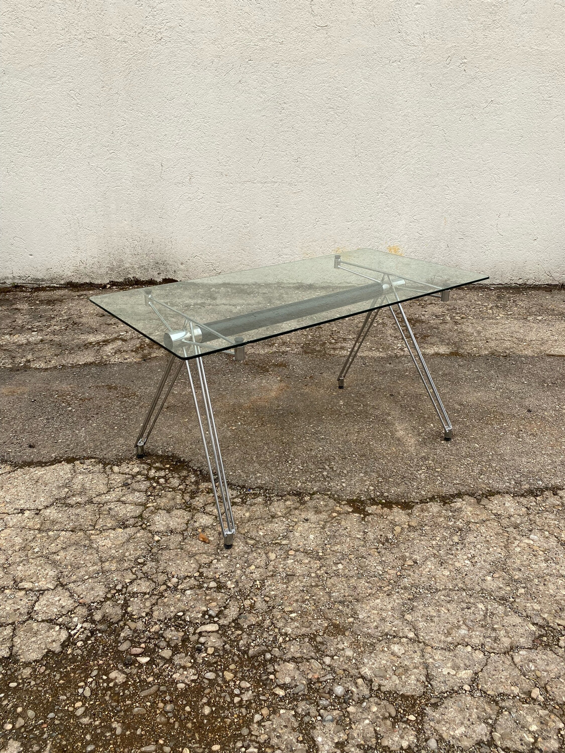 Glastisch Schreibtisch Bürotisch