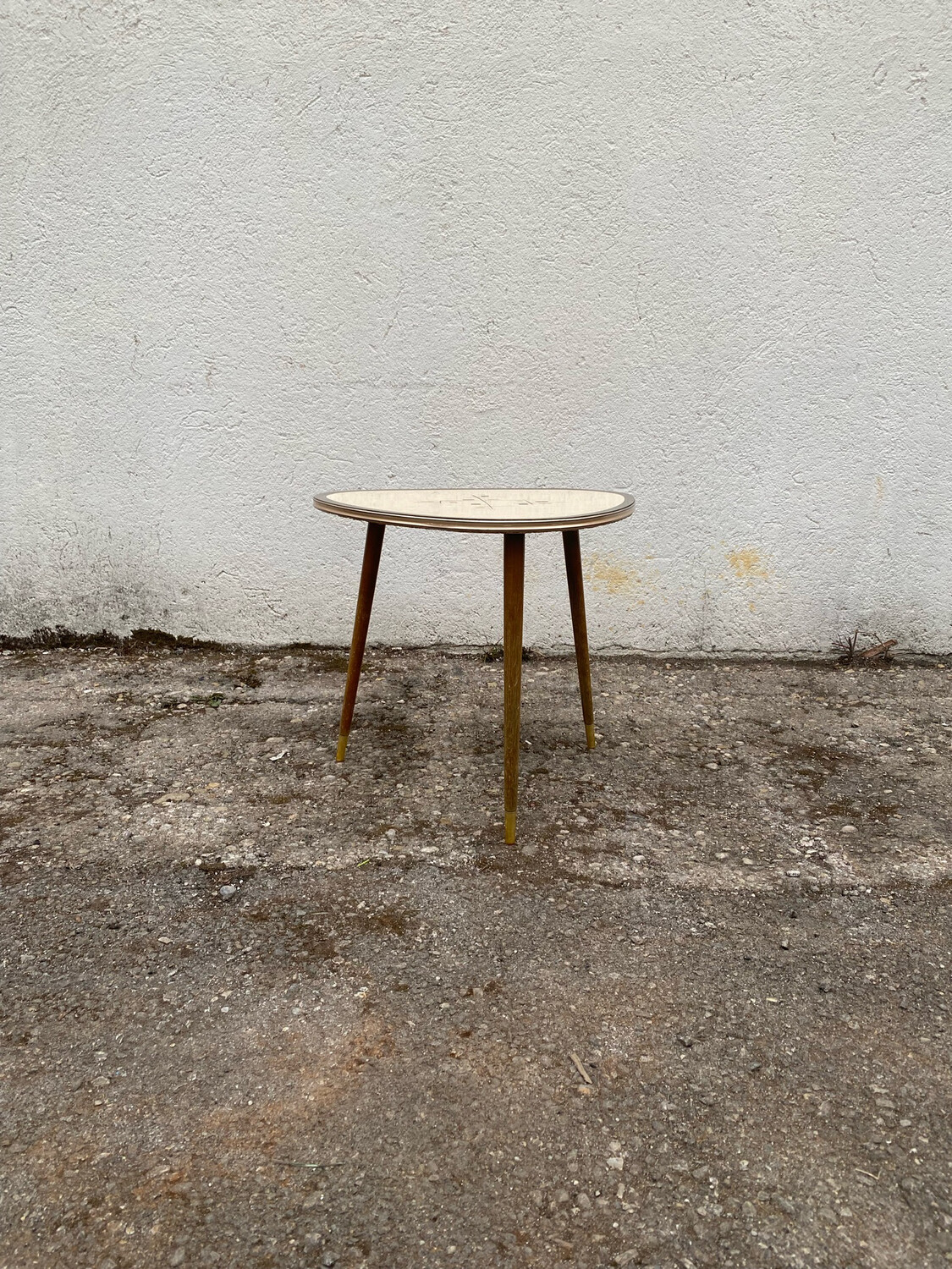 Nierentisch Beistelltisch Couchtisch Vintage Mid Century