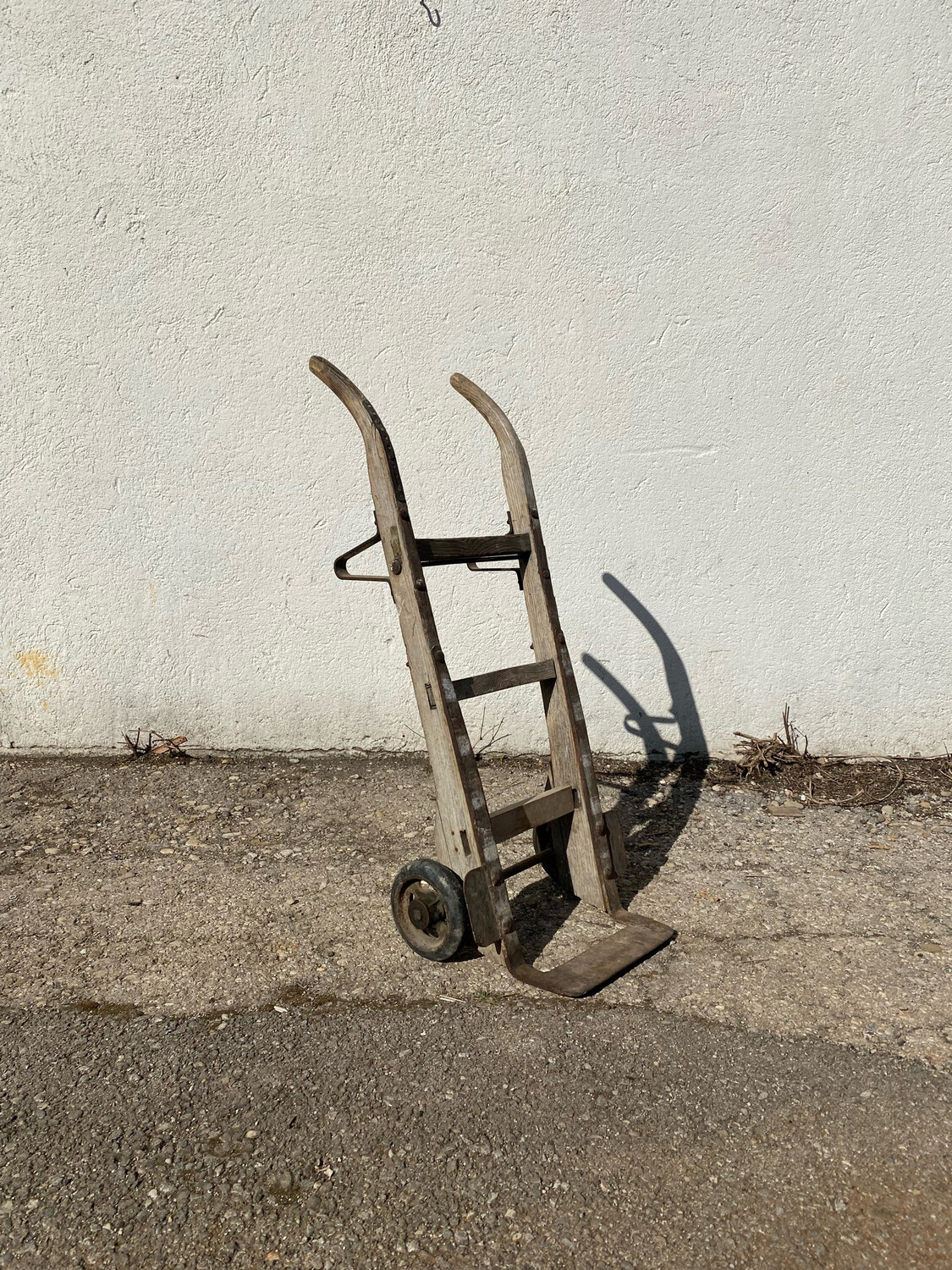 Alte Antike Sackkarre Holz Vintage
