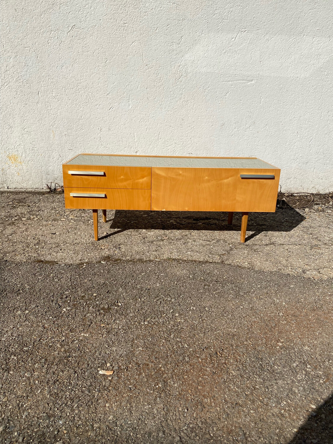 Sideboard Lowboard Spiegel 50er Vintage Mid Century
