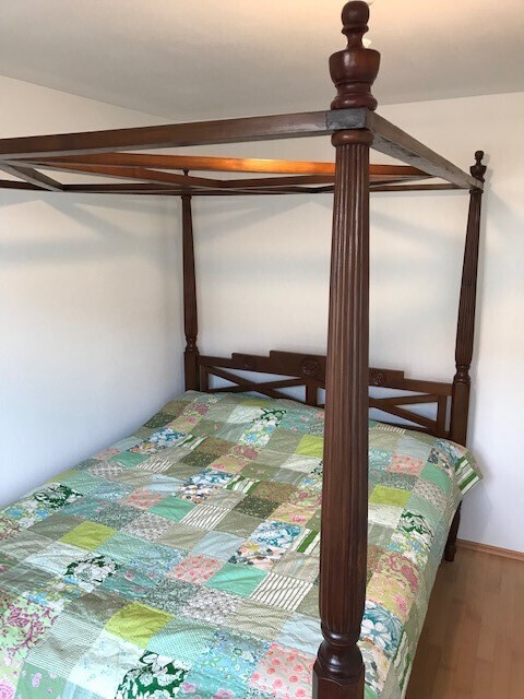 KOKON Himmelbett Doppelbett Bett 160cm x 200cm