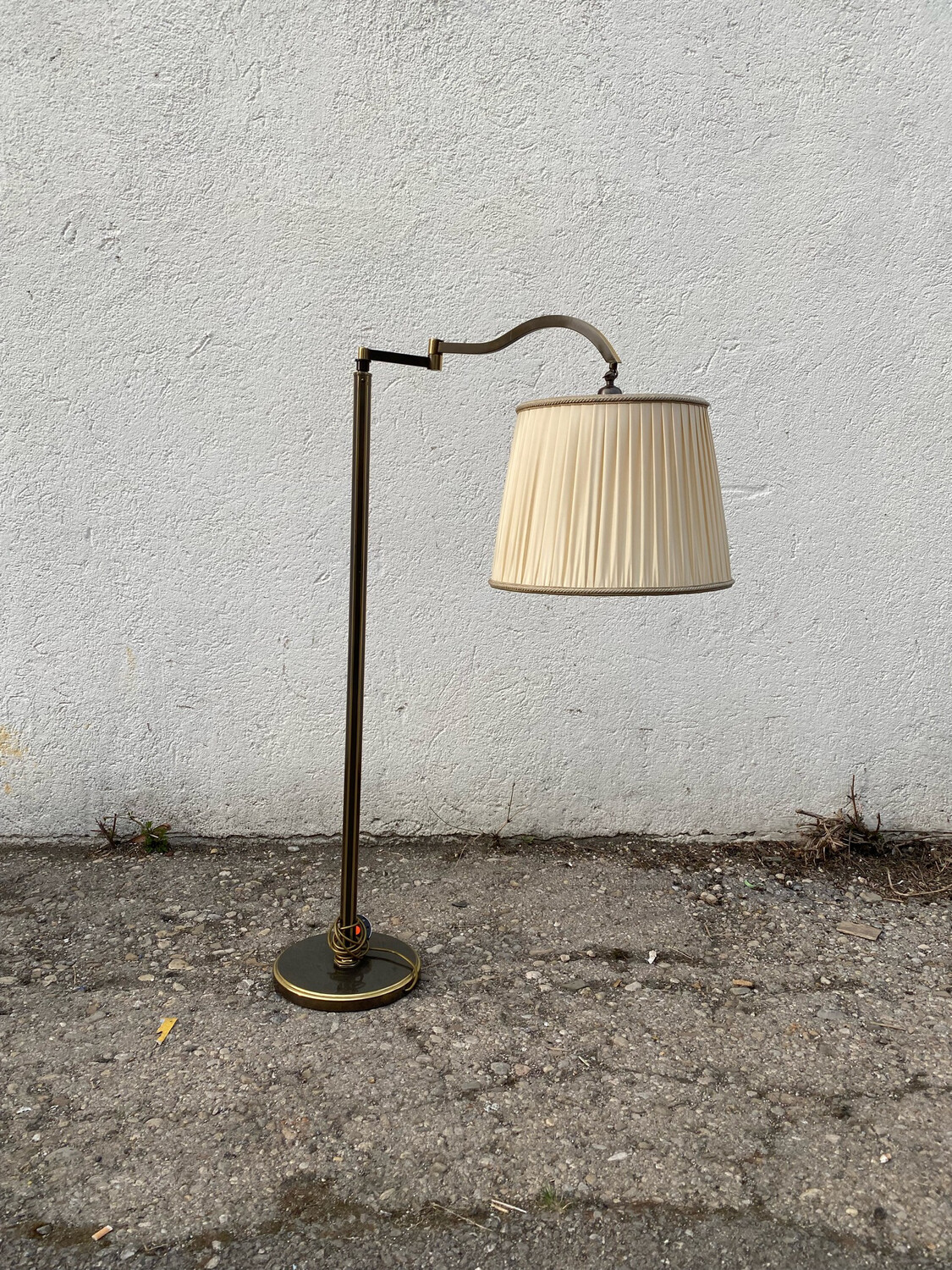 Stehlampe Stehleuchte Messing Vintage