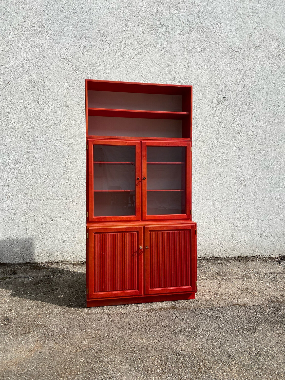 Asko Anjala Vitrinenschrank Aufsatzschrank Küchenbuffet Vintage Mid Century