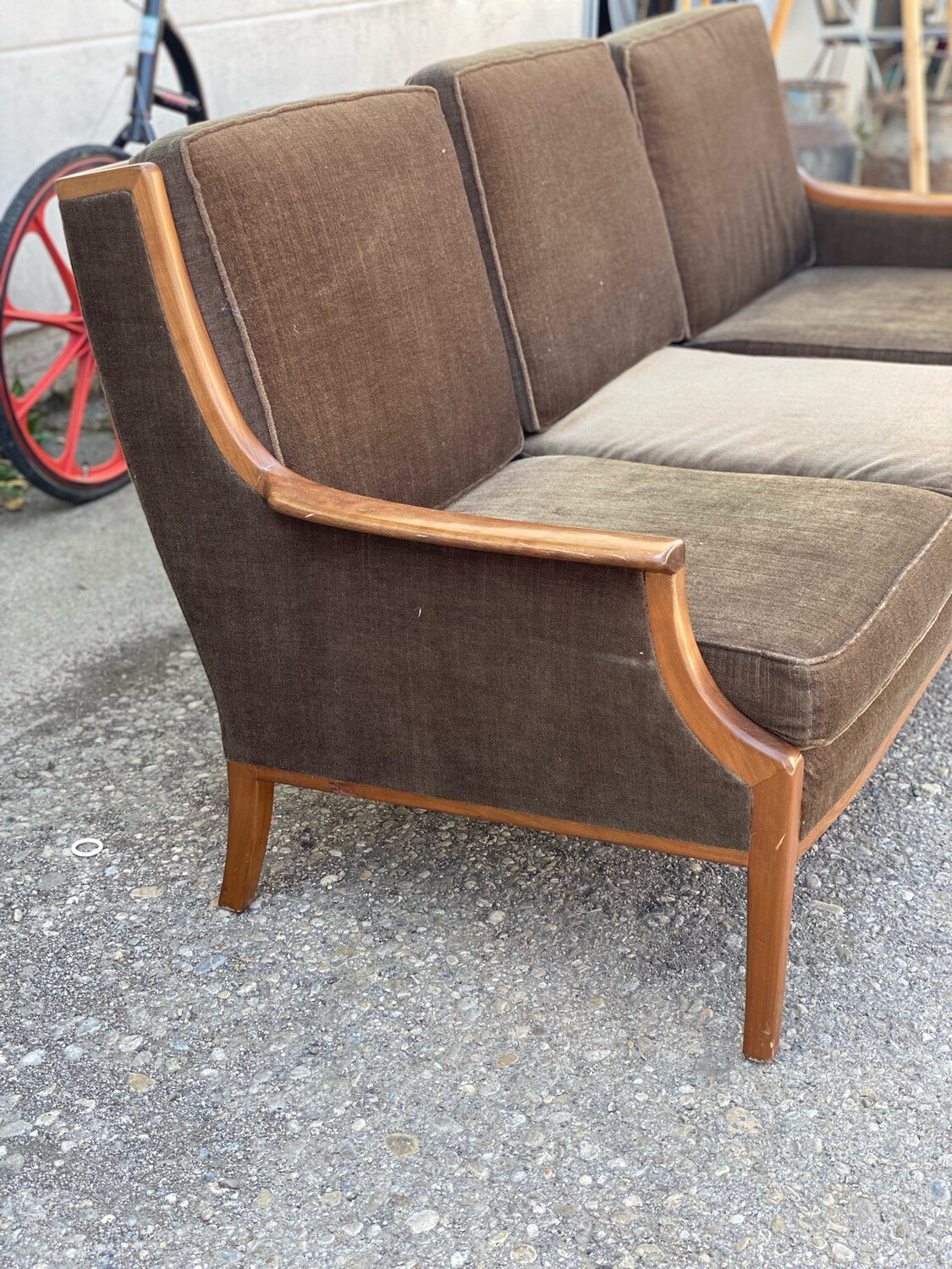 Sofa Couch Mid Century Vintage