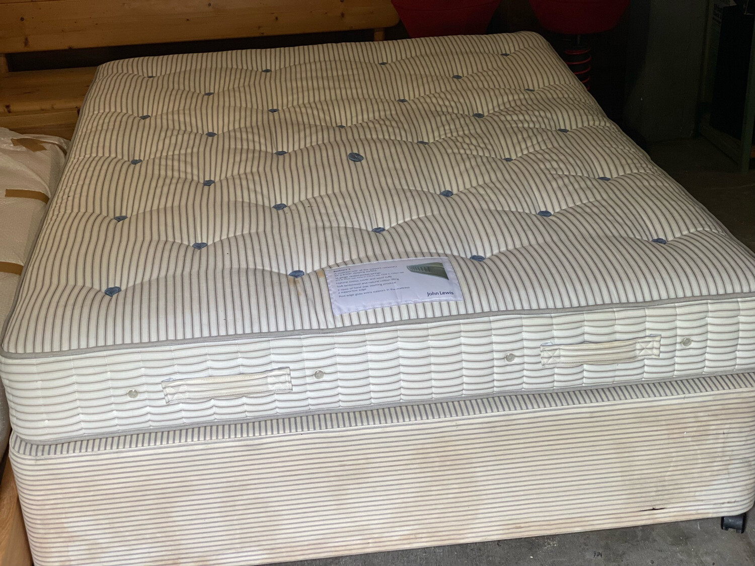 John Lewis Matratze Boxspringbett Bett Backcare 2