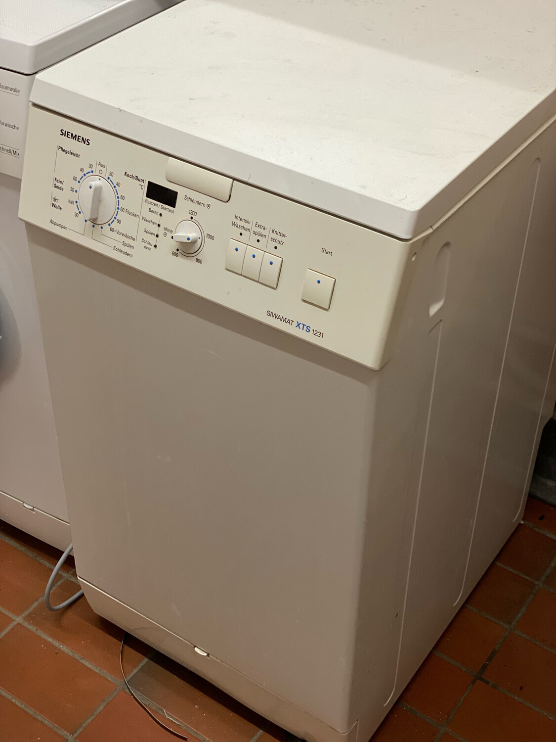 Siemens Toplader Waschmaschine