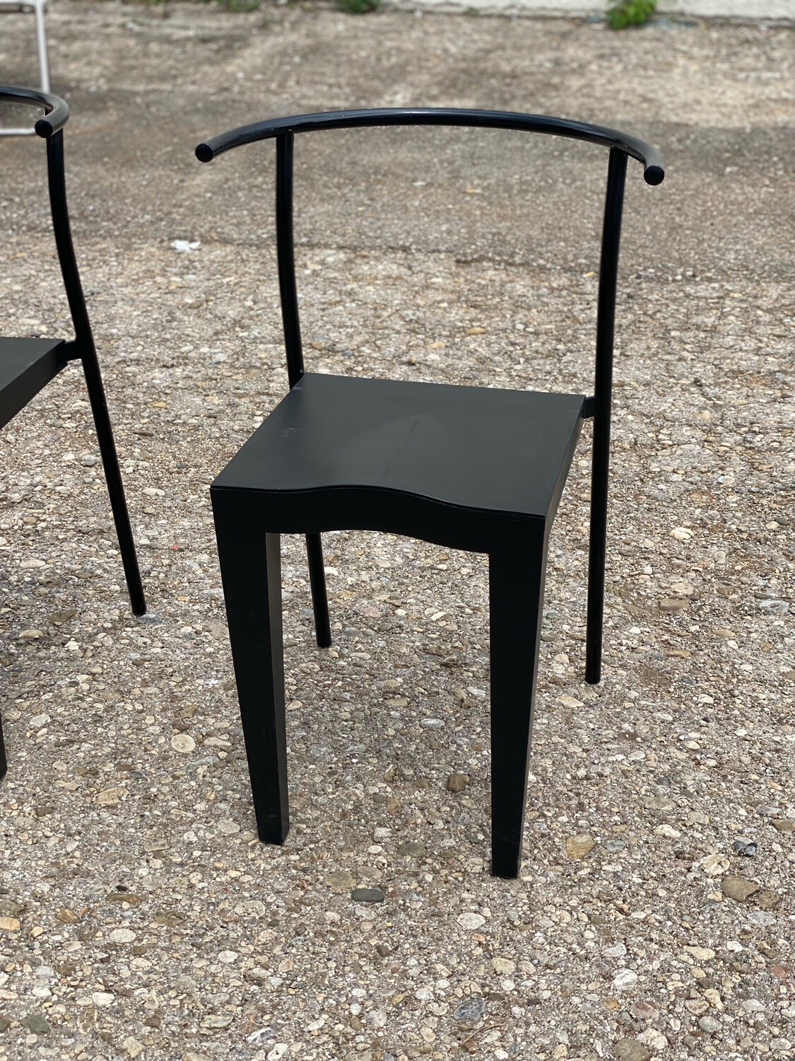 Stuhl Stapelstuhl Philippe Starck für Kartell Modell Dr. Glob