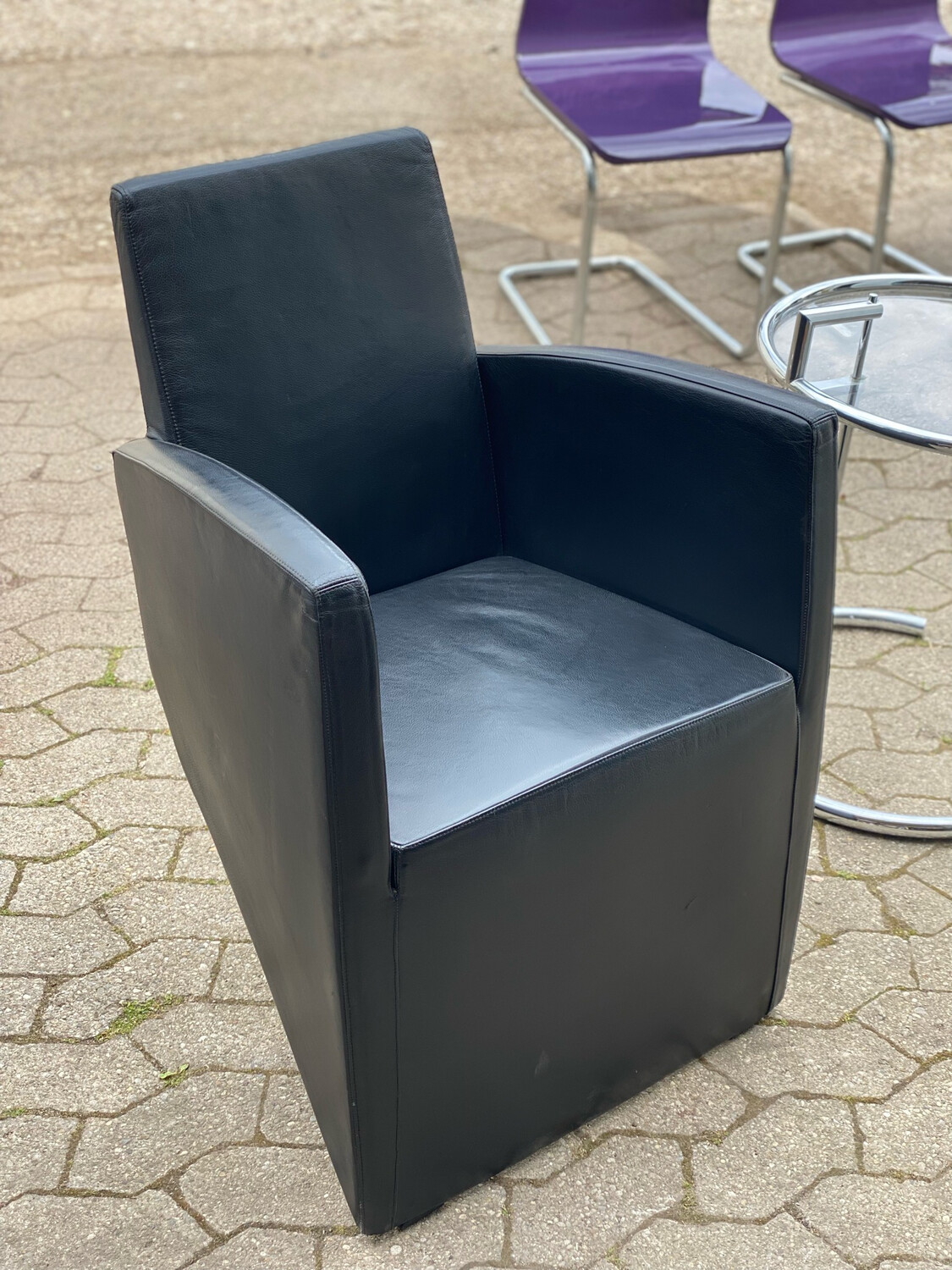 Sessel Stuhl Armlehnstuhl Phillippe Starck Modell J. Lang für Driade