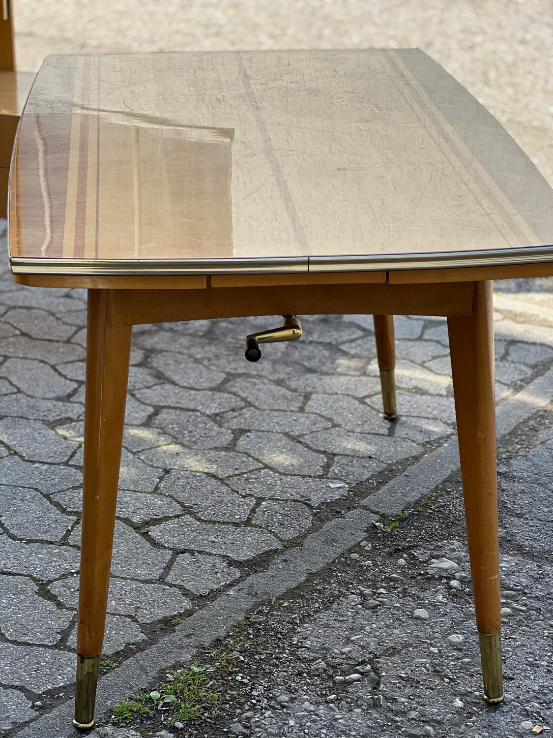 Tisch Esstisch Couchtisch Kurbeltisch