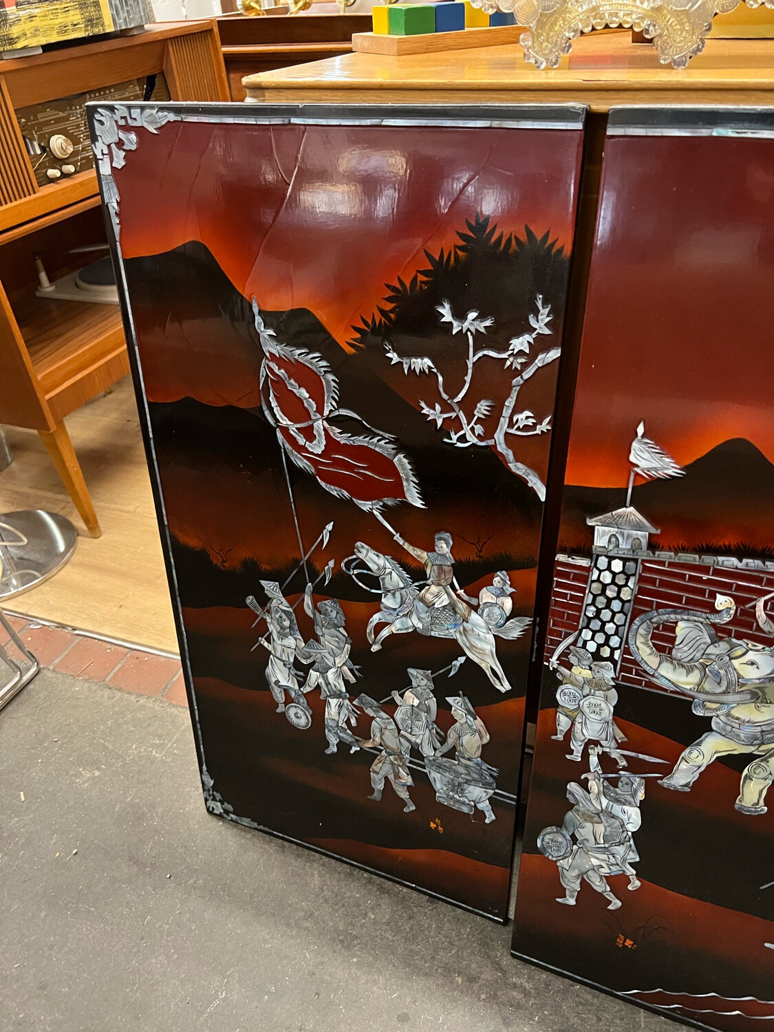 Wandbild Bild Asiatisch Perlmutt