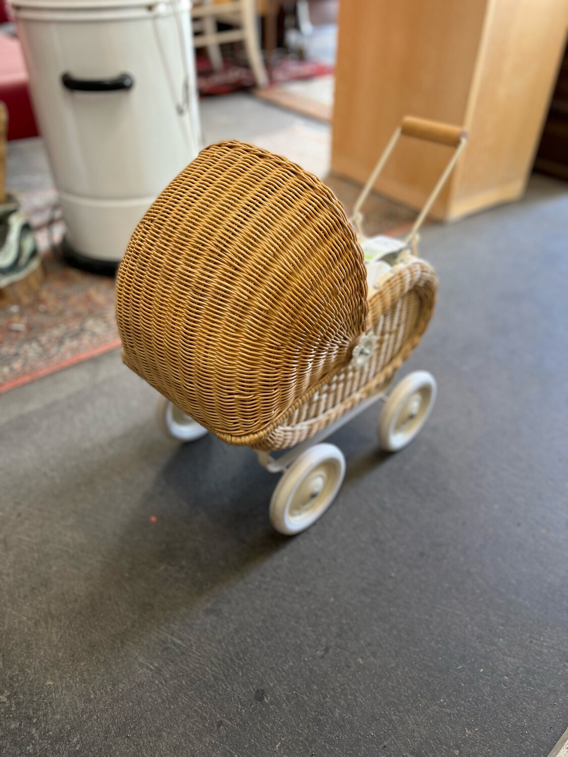 Kinderwagen Puppenwagen Korbwagen