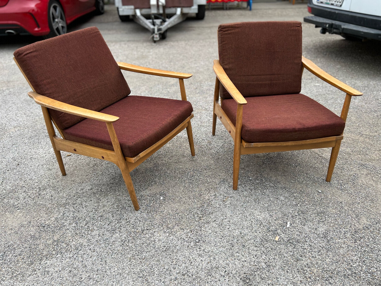 Sessel Armlehnsessel Mid Century Vintage