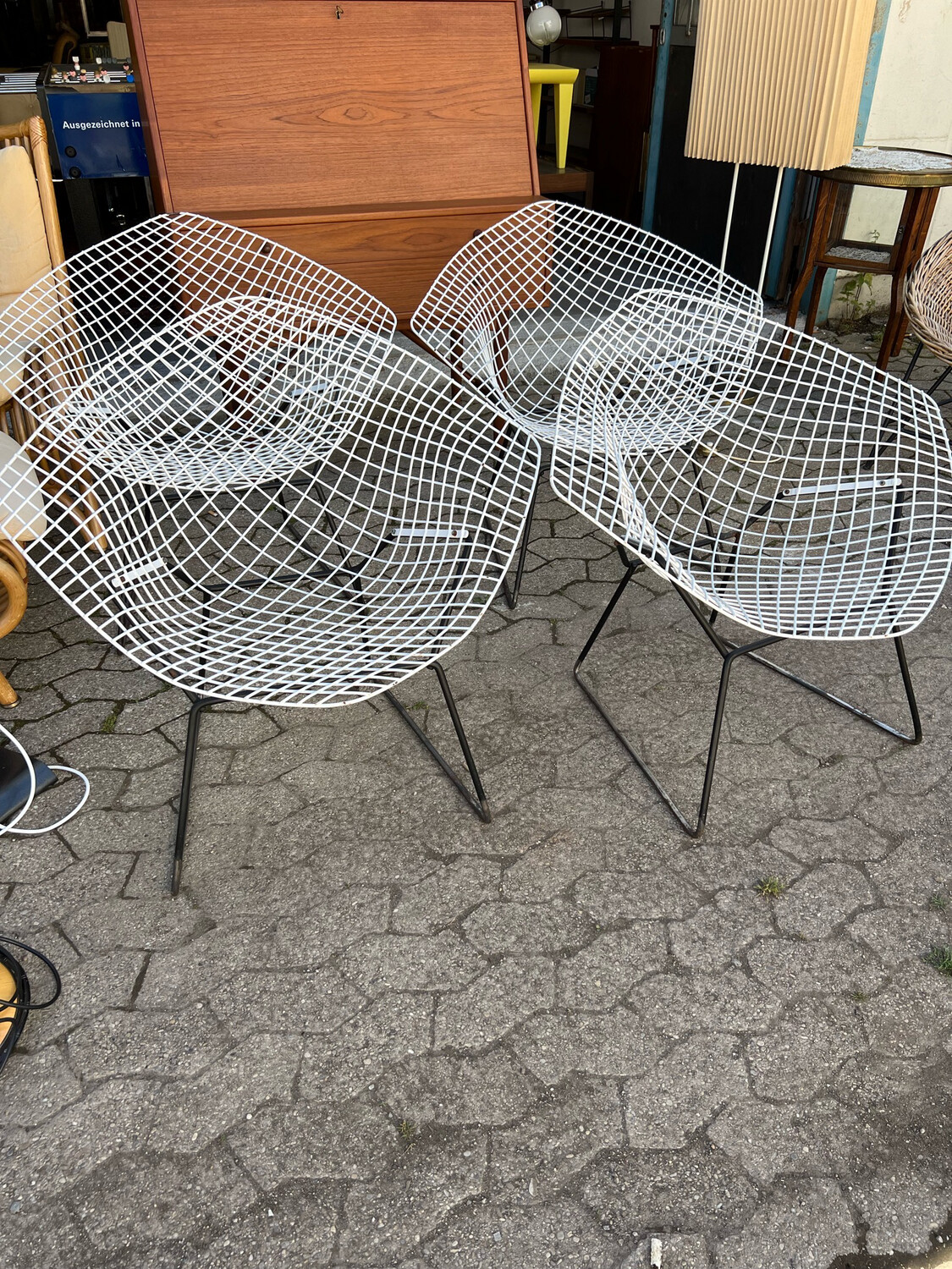Sessel Harry Bertoia Diamond Chair Knoll