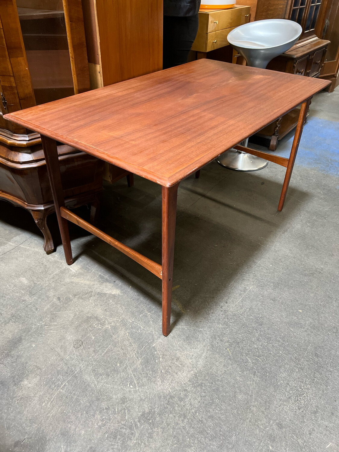 Tisch Esstisch Schreibtisch Teak Mid Century Vintage