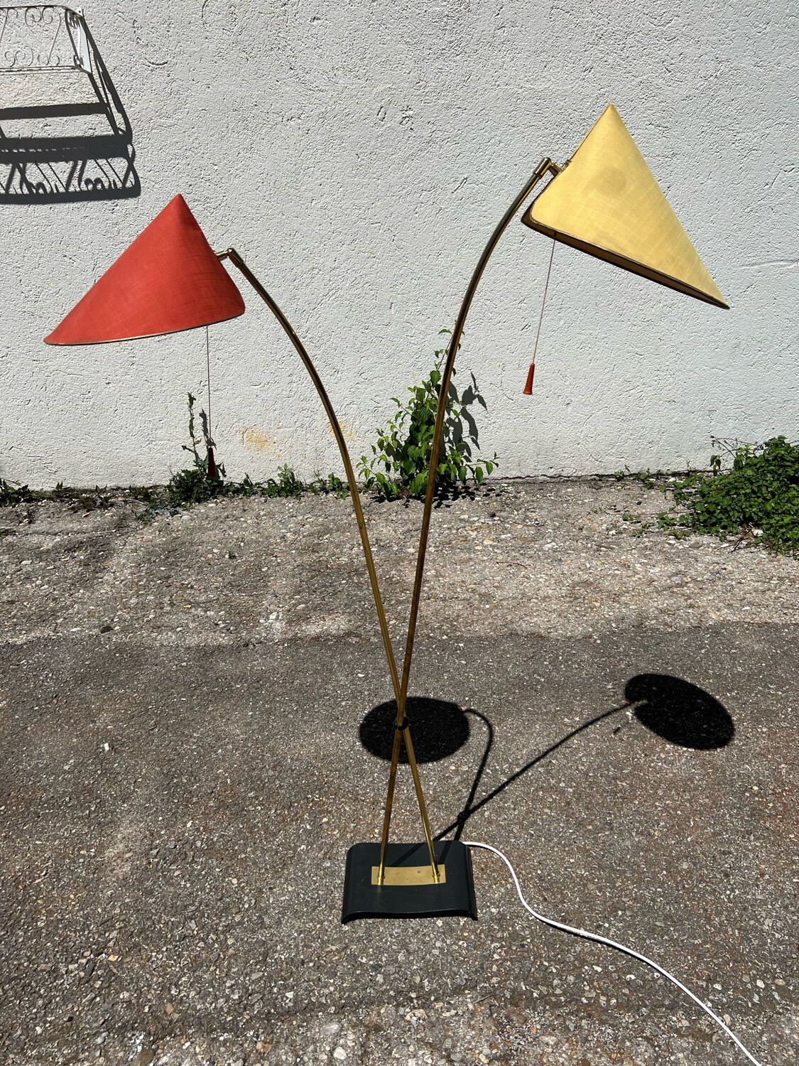 Stehlampe Stehleuchte Mid Century Vintage