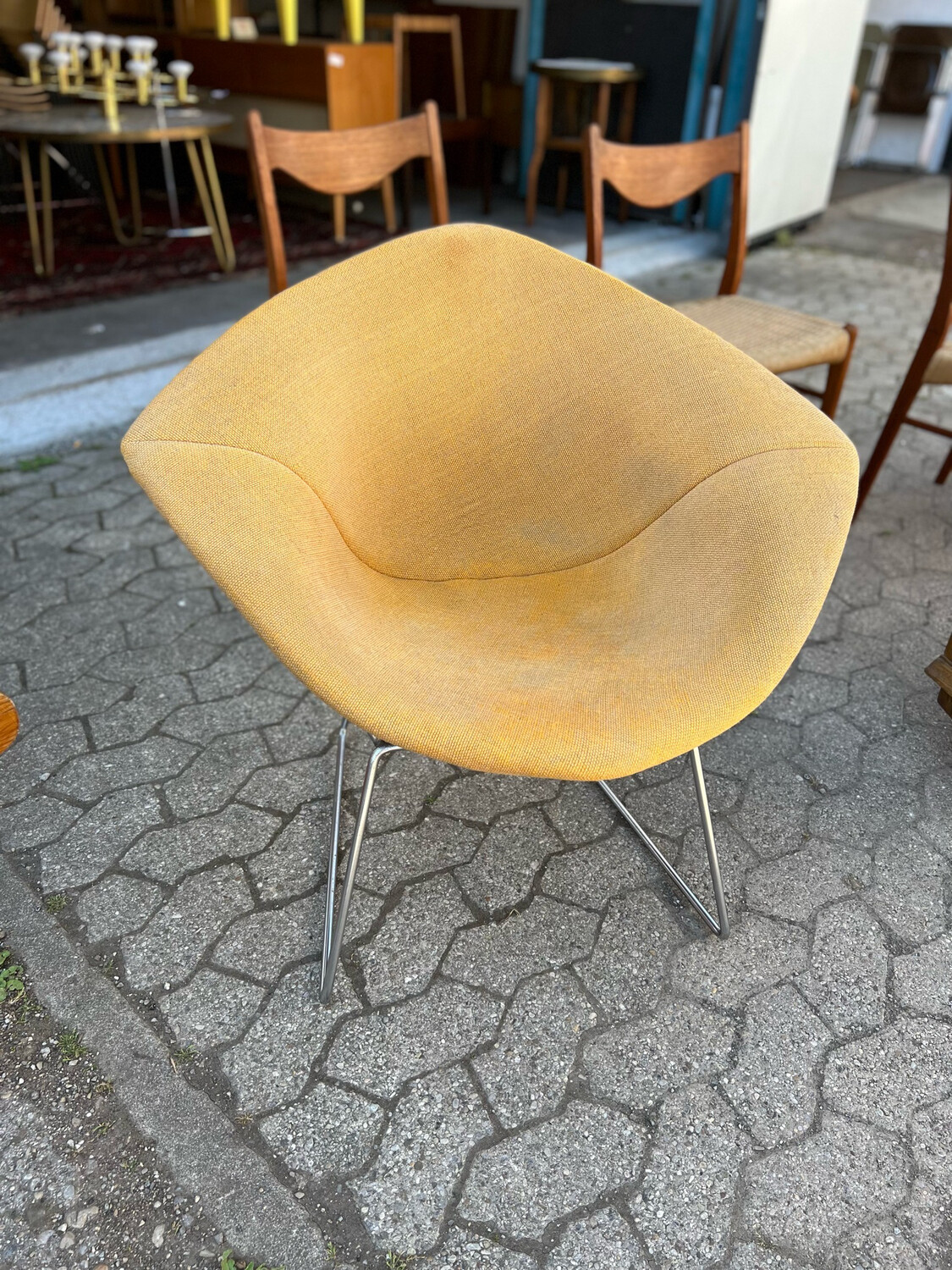 Stuhl Sessel Harry Bertoia Diamond Chair Knoll