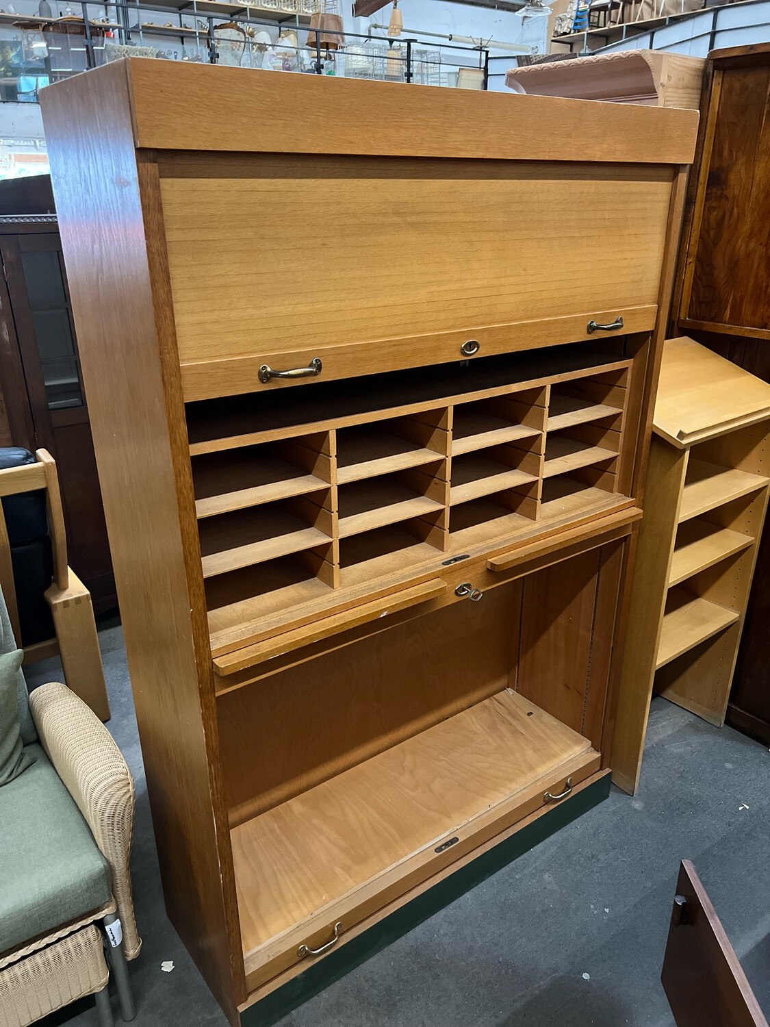Rollladenschrank Büroschrank Werkstattschrank