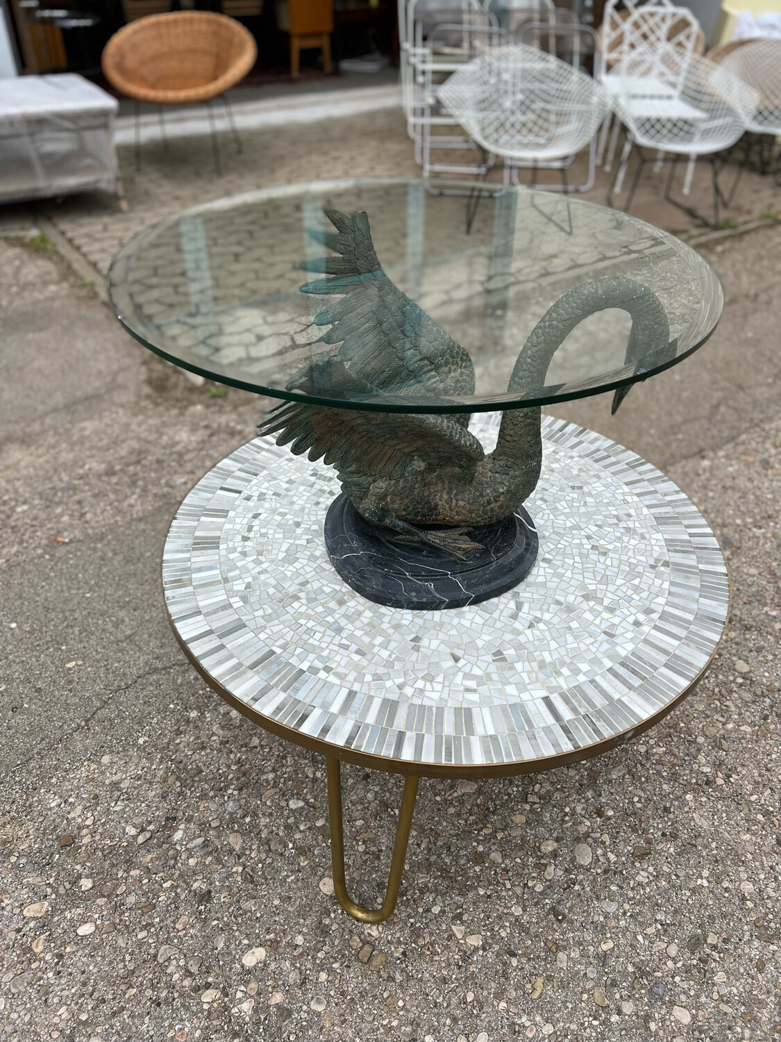 Tisch Glastisch Couchtisch