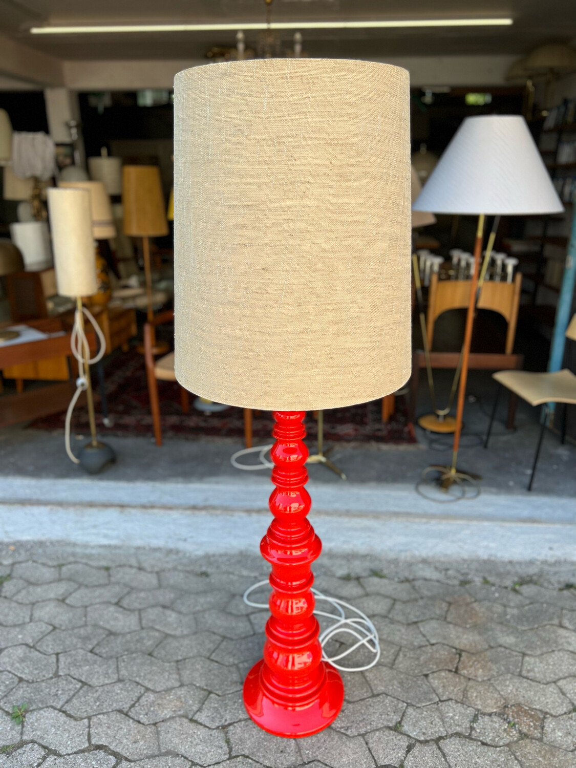 Stehlampe Stehleuchte Keramik