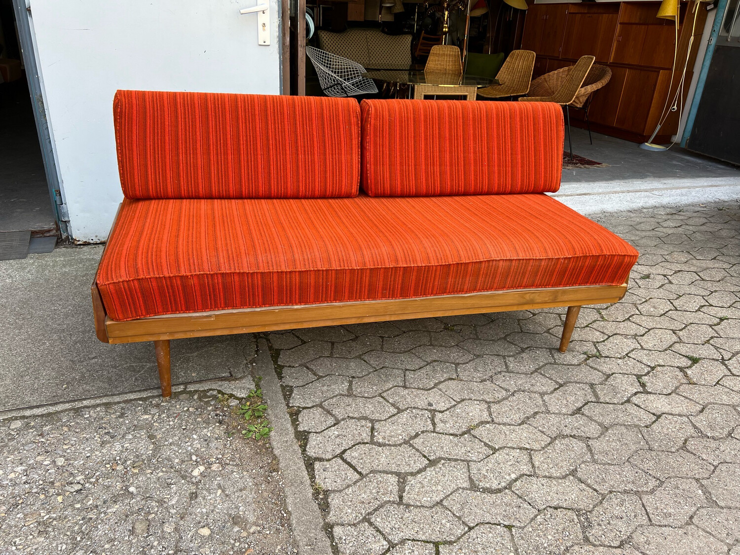 Knoll Antimott Daybed Tagesbett Sofa Mid Century Vintage 