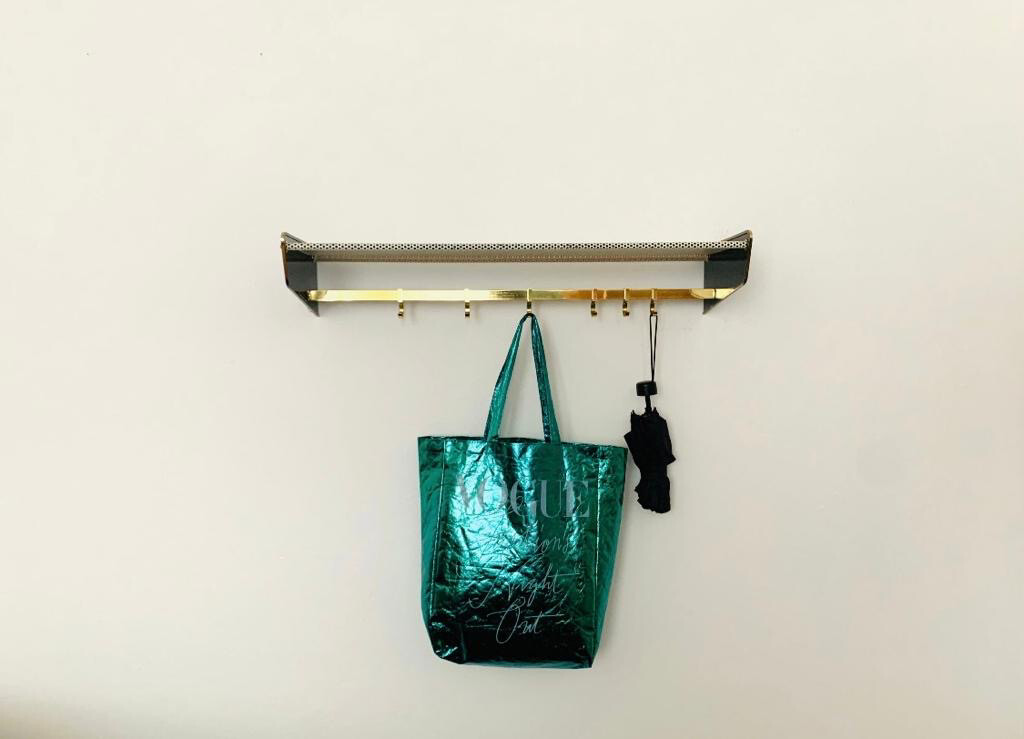 Garderobe Wandgarderobe Mid Century Vintage